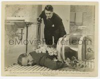 4x102 BIG BROWN EYES 8x10.25 still '36 Cary Grant find Lloyd Nolan dead on the bathroom floor!