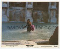 4x021 MAHOGANY 8x10 mini LC #2 '75 Diana Ross soaking wet in huge pool of water!