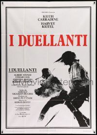 4y460 DUELLISTS Italian 1p '77 Ridley Scott, Keith Carradine, Harvey Keitel, cool fencing image!