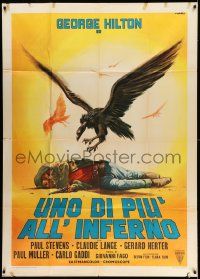 4y602 ONE MORE TO HELL Italian 1p '68 Uno Di Piu All'Inferno, cool Casaro spaghetti western art!