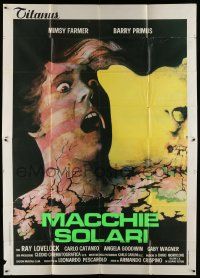 4y106 AUTOPSY Italian 2p '77 Macchie solari, horror that goes beyond the living dead, cool art!