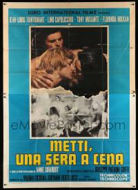 4y198 LOVE CIRCLE Italian 2p '69 Giuseppe Patroni's Metti una sera a cena, naked women in sauna!