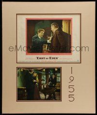 4z179 EAST OF EDEN 20x24 display '55 includes a still & lobby card both showing James Dean!
