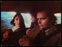 4z163 SHINING color 16x20 still '80 Nicholson, Duvall, & Lloyd driving to the Overlook Hotel!