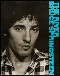 4z316 BRUCE SPRINGSTEEN 37x47 music poster '80 The River, cool close up image of The Boss!