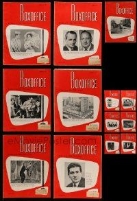 5a107 LOT OF 13 1964 BOX OFFICE EXHIBITOR MAGAZINES '64 filled with movie images & information!