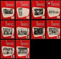 5a113 LOT OF 10 1955 BOX OFFICE EXHIBITOR MAGAZINES '55 filled with movie images & information!
