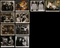 5a373 LOT OF 10 INGRID BERGMAN 8X10 STILLS '40s-60s great scenes from some of her movies!