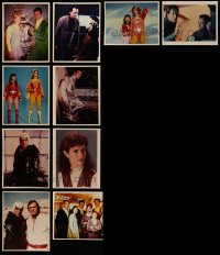 5a392 LOT OF 10 COLOR REPRO 8X10 STILLS FROM SCI-FI TV SHOWS '90s Star Trek, Lost in Space & more!