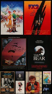 5a313 LOT OF 10 UNFOLDED MINI AND SPECIAL POSTERS '80s-90s great images from a variety of movies!