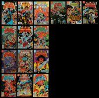 5a128 LOT OF 15 BATMAN OUTSIDERS COMIC BOOKS '80s D.C. Comics, includes the very first issue!