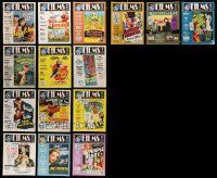 5a141 LOT OF 15 FILMS OF THE GOLDEN AGE MAGAZINES '01-06 filled with movie images & information!