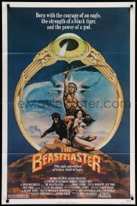 5b099 BEASTMASTER 1sh '82 super-sexy Tanya Roberts as featured in Playboy!