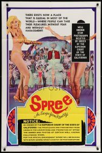 5b881 SPREE style C 1sh '67 Jayne Mansfield & Juliet Prowse in Las Vegas, wacky court order!