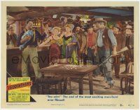 5c513 3 GODFATHERS LC #8 '49 John Wayne says You win to Ward Bond at end of most exciting man-hunt!