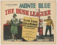 5c056 BUSH LEAGUER TC '27 Monte Blue invents a better gas pump, and he is a star baseball pitcher!