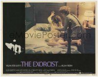 5c646 EXORCIST LC #7 '74 William Friedkin horror classic, Ellen Burstyn, possessed Linda Blair!