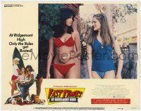 5c652 FAST TIMES AT RIDGEMONT HIGH LC #8 '82 sexy Phoebe Cates & Jennifer Jason Leigh in swimsuits!