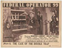 5c119 FEDERAL OPERATOR 99 chapter 6 TC '45 Marten Lamont, Helen Talbot, The Case of the Double Trap!