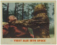 5c657 FIRST MAN INTO SPACE LC #5 '59 c/u of test pilot mutated into gruesome & berserk monster!