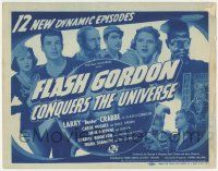 5c134 FLASH GORDON CONQUERS THE UNIVERSE TC '40 Buster Crabbe, Middleton as Emperor Ming, rare!