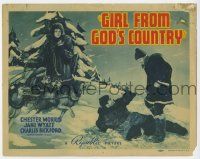 5c153 GIRL FROM GOD'S COUNTRY TC '40 Jane Wyatt, Chester Morris & Charles Bickford in Alaska!