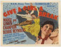 5c157 GIVE A GIRL A BREAK TC '53 great image of Marge & Gower Champion dancing, Debbie Reynolds!