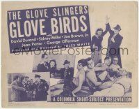 5c160 GLOVE BIRDS TC '42 part of The Glove Slingers Columbia boxing comedy short subjects!