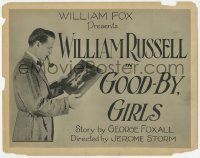 5c167 GOOD-BY GIRLS TC '23 author William Russell gets a visit from mysterious Carmel Myers!