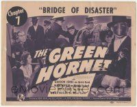 5c172 GREEN HORNET chapter 7 TC '39 Universal comic super hero serial adaptation, Bridge of Disaster