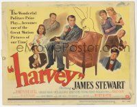 5c186 HARVEY TC '50 different montage of James Stewart, 6 foot imaginary rabbit & cast!