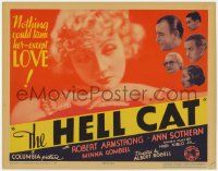 5c197 HELL CAT TC '34 nothing could tame sexy Ann Sothern except for the love of Robert Armstrong!