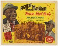 5c208 HOUSE-RENT PARTY TC '46 Dewey Pigmeat Alamo Markham, Toddy all-black comedy musical!