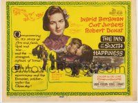 5c214 INN OF THE SIXTH HAPPINESS TC '59 pretty Ingrid Bergman, Curt Jurgens & Robert Donat