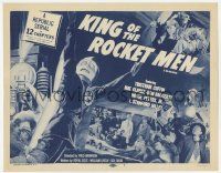 5c228 KING OF THE ROCKET MEN TC R56 Republic sci-fi serial, great different art & montage!