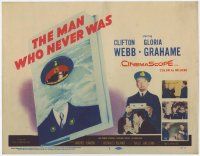 5c252 MAN WHO NEVER WAS TC '56 Clifton Webb, Gloria Grahame, strangest military hoax of WWII!