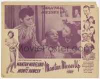 5c766 MANTAN MESSES UP LC '48 Moreland, Hawley, Lena Horne, Toddy Pictures, cool & ultra rare!