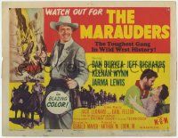 5c255 MARAUDERS TC '55 Dan Duryea and the toughest gang in Wild West history!