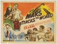 5c256 MARS ATTACKS THE WORLD TC R50 great images of Buster Crabbe from Flash Gordon's Trip to Mars!