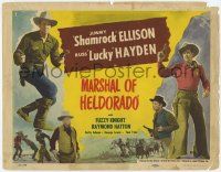 5c257 MARSHAL OF HELDORADO TC '50 Jimmy Shamrock Ellison, Russell Lucky Hayden, Fuzzy Knight!