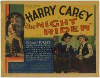 5c280 NIGHT RIDER TC '32 cowboy hero Harry Carey goes undercover, pretty Elinor Fair