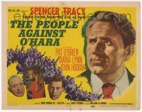 5c298 PEOPLE AGAINST O'HARA TC '51 Spencer Tracy against sinister forces that prey on youth!