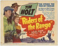 5c324 RIDERS OF THE RANGE TC '49 cowboy Tim Holt, Jacqueline White, Richard Martin!