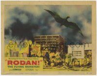 5c860 RODAN LC #7 '57 Sora no Daikaiju Radon, The Flying Monster over destroyed Fukuoka!