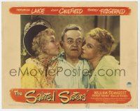 5c871 SAINTED SISTERS LC #5 '48 Barry Fitzgerald between sexy Veronica Lake & Joan Caulfield!
