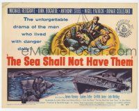 5c351 SEA SHALL NOT HAVE THEM TC '55 British soldiers Michael Redgrave & Dirk Bogarde!