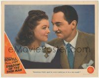 5c002 SHADOW OF THE THIN MAN LC '41 Powell's glad he didn't trade Myrna Loy in for a new model!