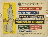 5c385 SOME CAME RUNNING TC '59 full-length art of Frank Sinatra + Dean Martin, Shirley MacLaine!