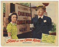 5c903 SONG OF THE OPEN ROAD LC '44 W.C. Fields c/u with 14 year-old Jane Powell in her 1st movie!