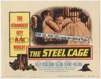 5c393 STEEL CAGE TC '54 Paul Kelly is a criminal inside San Quentin prison, raw life, real life!